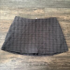 Plaid Mini Skort !